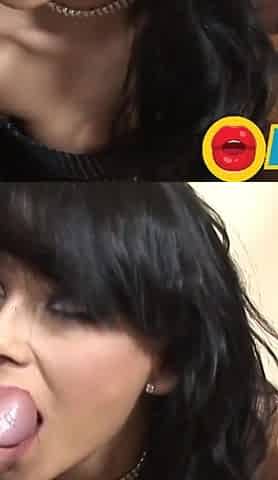Group sex loving brunette with small tits craves anal pounding