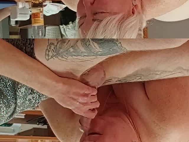 Stepmom Helps Me Cum by Giving Fellatio