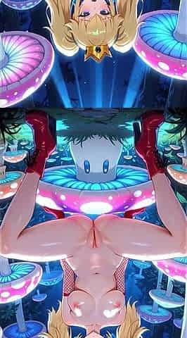 147. Princess Peach in a Magic Forest Remake (ai Animation)