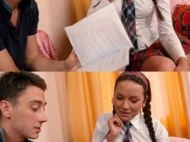 Elena Gets Her Booty Banged By Her Stepbrother