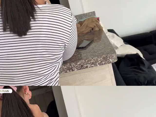 follandome al hermanastro de mi mejor amiga - bbw squirt - culo enorme - pov - subtitulado