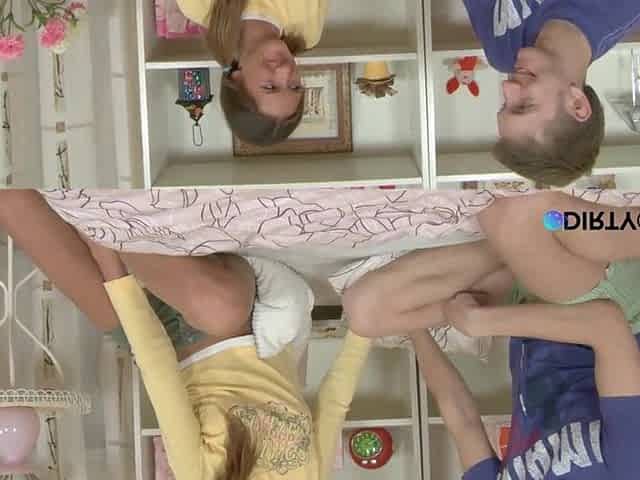 Large titties teen gets surprised by her excited ally