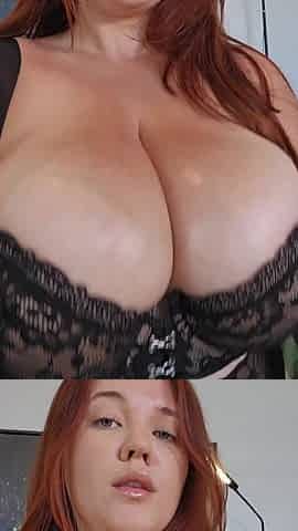 How Long Would You Last Tittyfucking My Cleavage?