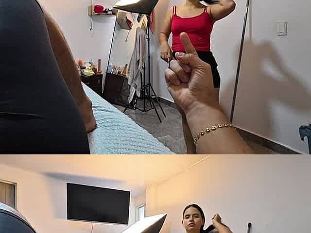 Mature Maid Rides 18-year-old Boy's Cock After She Kept Teasing Him While Cleaning
