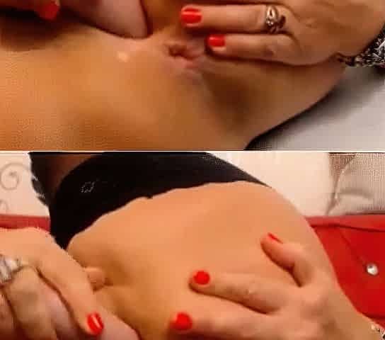 Blonde Cougar Plays with Sex Toy on Webcam
