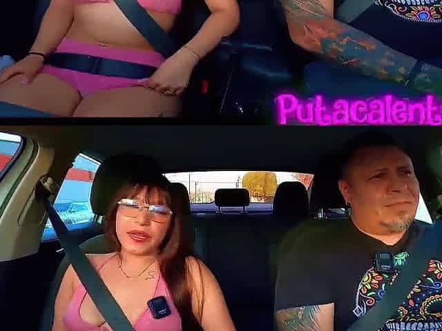 Casting, 20-Year-Old Candy Pleases Maduro in His Car and They End Up at the Putacalentura Mansion