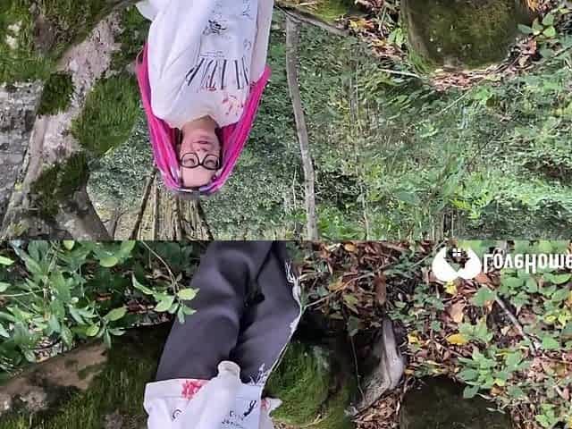 Watch Me Hump My Big Booty Girlfriends Slit in Close-Up