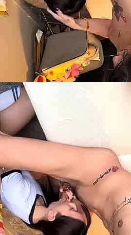 Hot Teen Blowjob Handjob