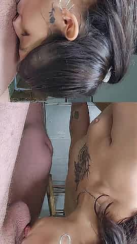 unfathomable mouth oral sex POV with cum in mouth