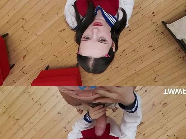 Tiny Sweetheart Dresses As Geek Dream For Coarse Sex - TmwPOV