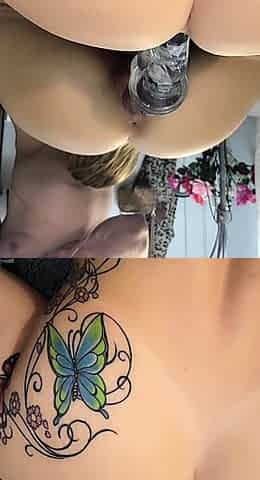Hot Blondes Ass Loves Toys And Dicks