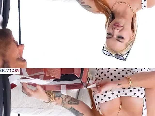 Cubbi Thompson banged with massive penis