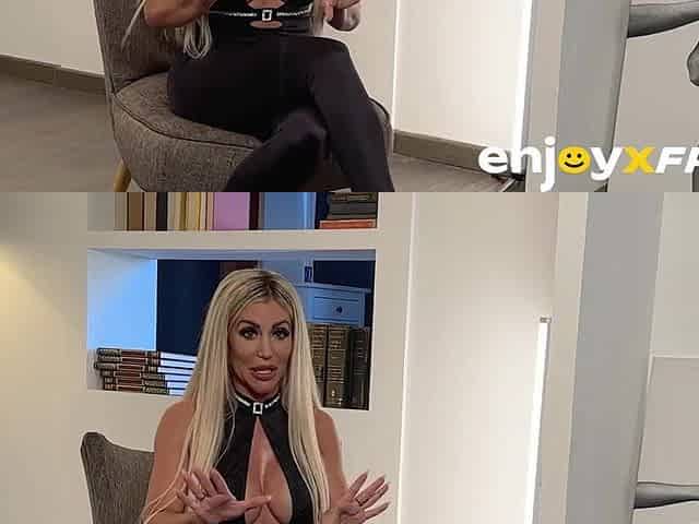 Breasty blond mother I'd like to fuck says it's likewise large for her constricted cunt