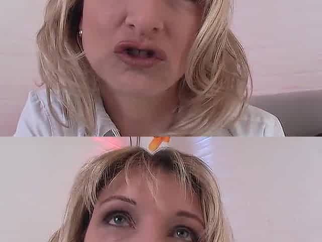 mother I'd like to fuck GOLDEN-HAIRED - EURO AMATEUR CASTING