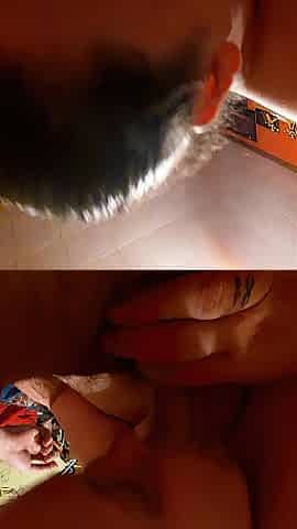 This babe can't live out of to suck dick