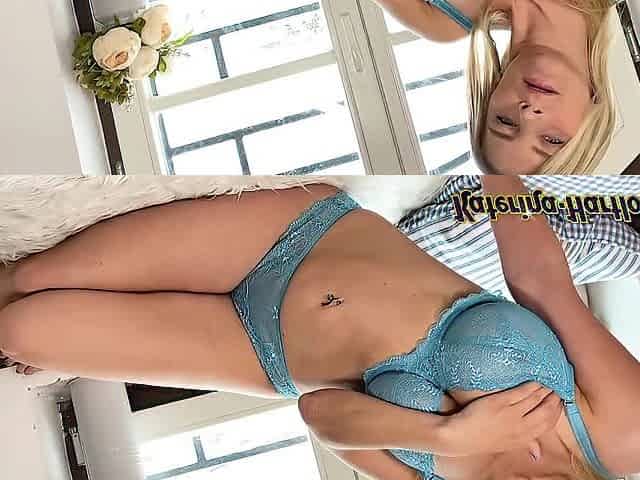 Romantic Masturbate in the Window and Hawt Underware
