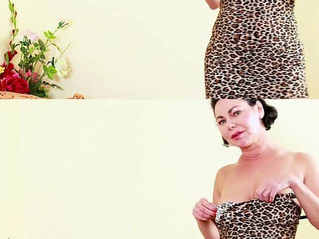Euro milf Sporting Terry can't control her horniness