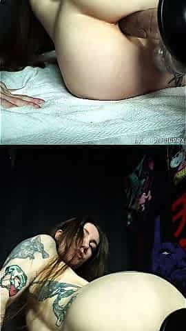 Cute amateur webcam teen girl toying pussy on webcam