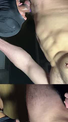 Deepthroat Homo Hunk Swallows It All