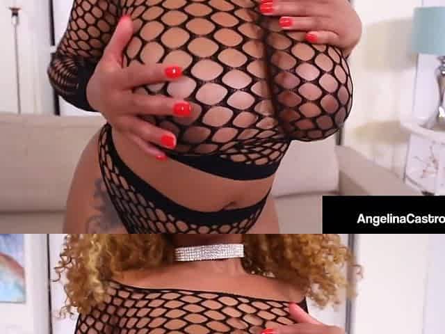 Thick Babe Angelina Castro Pussy Bangs Big Cock Girl Yummy