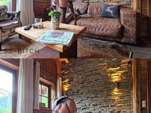 Office Business Woman Surprises Boss at His Summerhouse with Secret Affair Sex - Business-bitch