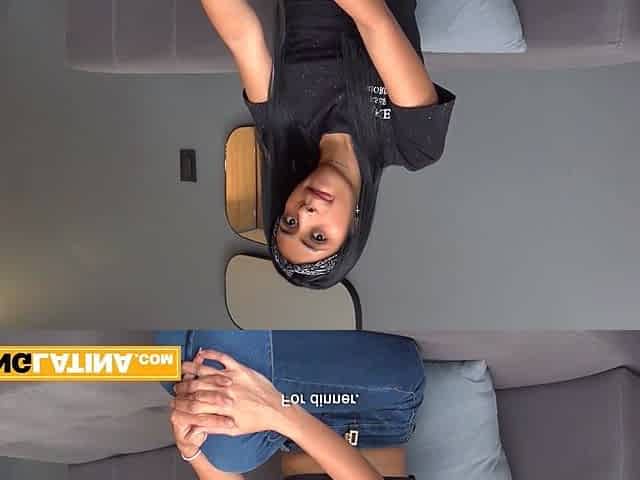 Latina slut cant focus on the interview