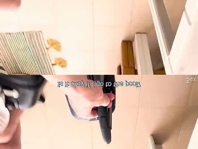 First Time On A Business Trip But Im Already Servicing My Bosss Cock And Destroying My Ass To Please Him