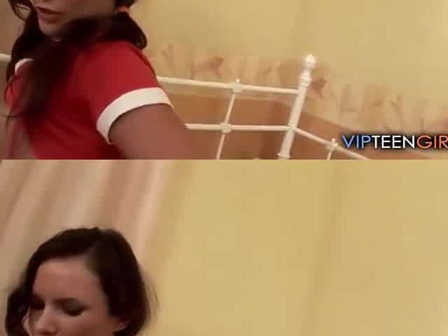 Teen 18+ With Pierced Nips In Cock-riding Action