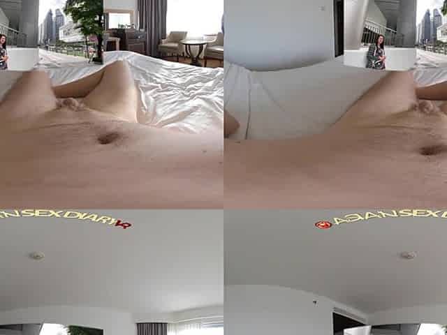 Thai fuck with deep creampie - Chubby Asian VR Porn