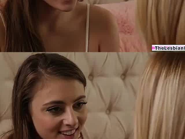 College Babe Fingered By Lesbian Senior - Gia Derza, Brunette Babe And Carter Cruise