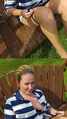 Outdoor Swing and Suck