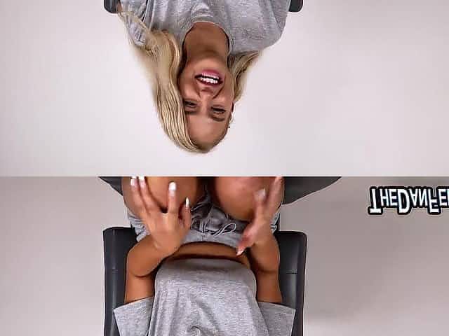 Cuckquean Lesson for Large Tit Teen Blake Blossom with behind the scenes footage