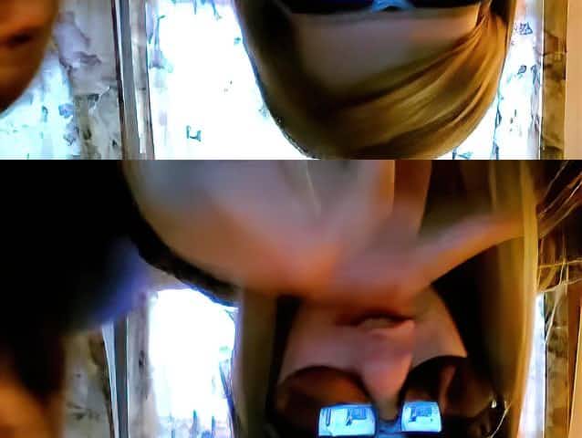 Teenie flashes her big boobs on Omegle