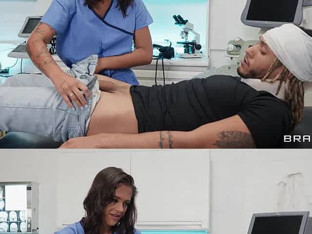Ryan Reid is sucking black dick in the hospital