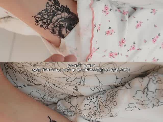Please Stepbro Don't Tell Our Stepparents About My Tattoo! Made a Creampie in Stepsis Tight Pussy!