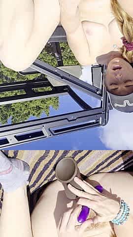Redhead Fucks Ass and Pussy with BBC Squirting and Talking Super Dirty