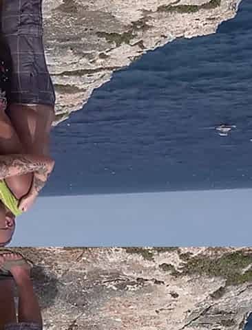 Cliffside Outdoor Pounding - Dripping Wet Public Fuck