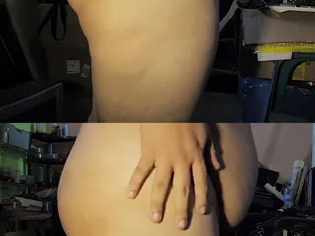 Inflating my ass with cloths, love watch how my skin feels crammed - Part 1