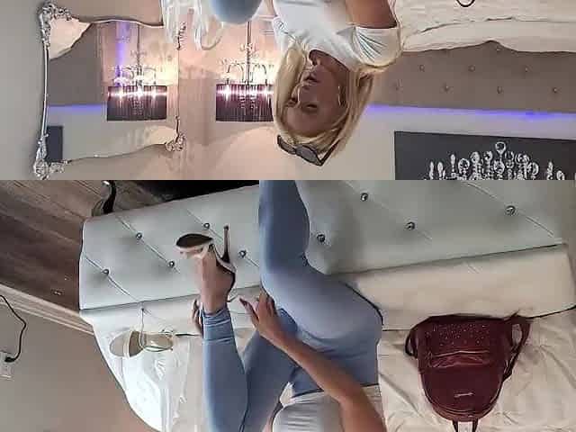 Large Titty Blond Seduces U, Her Roomate POV