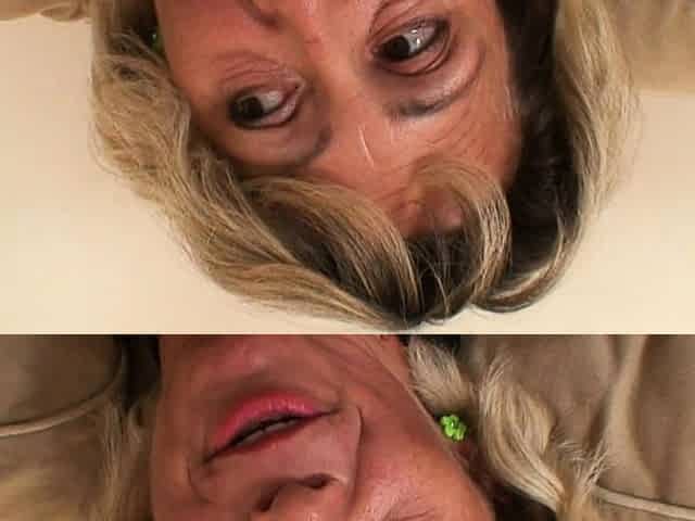 Girlfriends mother spreads legs for him