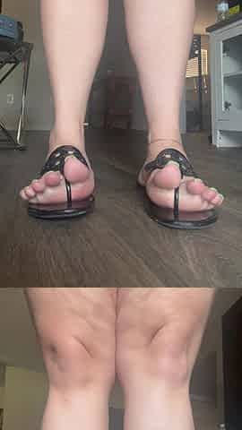 Soles & Green Toes in Black Miller Torys