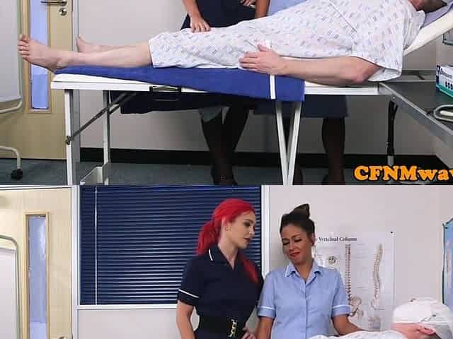 British Cfnm Nurses Sucking Patients Cock