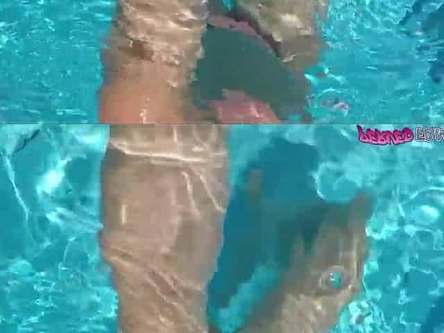 Holy bang stepmom, I didn't think u'd screw me by the pool!