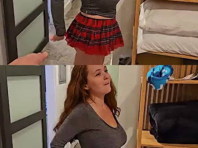 Excited Redheaded Step Daughter Drains My Balls On Her Melons : Red Eviee : Danny Foul
