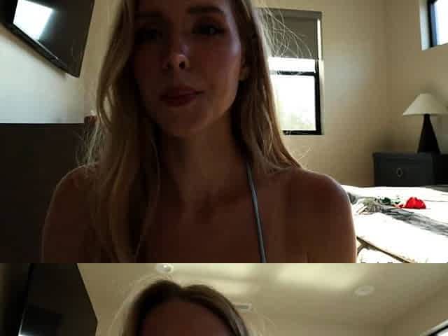 Caroline Zalog Micro Bikini Haul Sextape Onlyfans Video