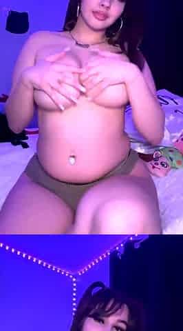 BBW White Chick Big Boobs Cam Play