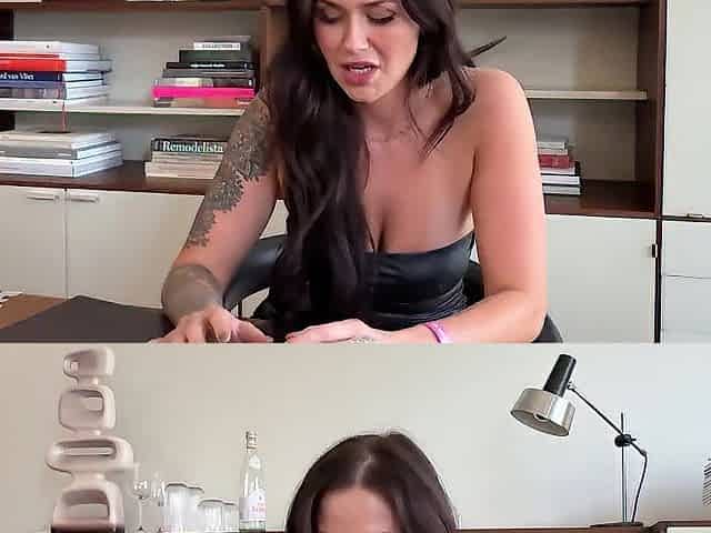 Sneaky business travel hookup with my LARGE BUTT BOSS - Arabella Mia