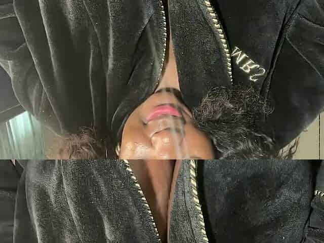 Mature Ebony Craving for Big White Cock and Moaning Fetish