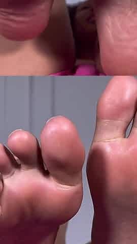 Suck My Natural Toes