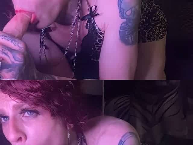 Femboy blow job